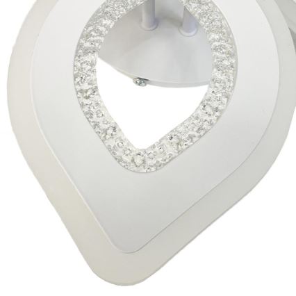 Dimbar LED ytmonterad ljuskrona LED/95W/230V 3000-6500K + fjärrkontroll