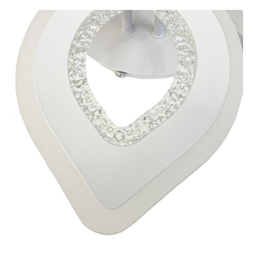 Dimbar LED ytmonterad ljuskrona LED/95W/230V 3000-6500K + fjärrkontroll