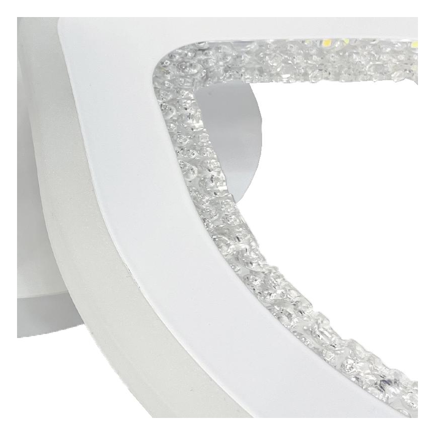 Dimbar LED ytmonterad ljuskrona LED/95W/230V 3000-6500K + fjärrkontroll