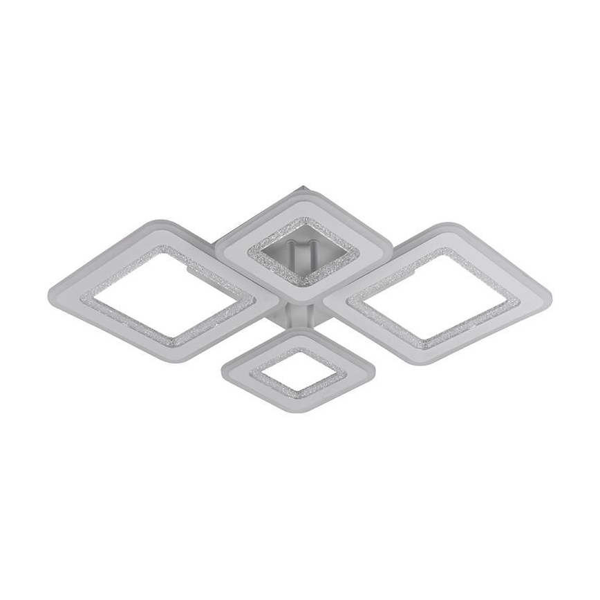 Dimbar LED ytmonterad ljuskrona LED/95W/230V 3000-6500K + fjärrkontroll