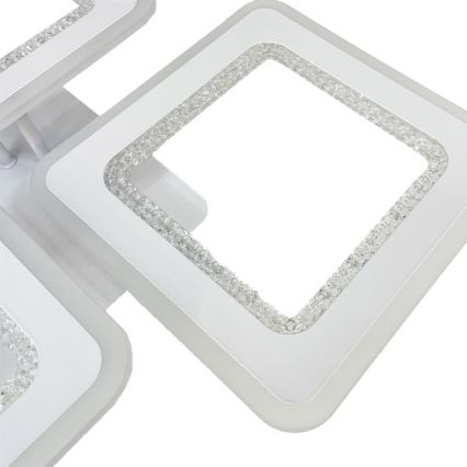 Dimbar LED ytmonterad ljuskrona LED/95W/230V 3000-6500K + fjärrkontroll