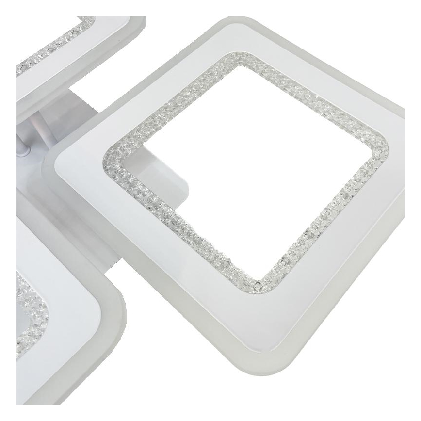 Dimbar LED ytmonterad ljuskrona LED/95W/230V 3000-6500K + fjärrkontroll