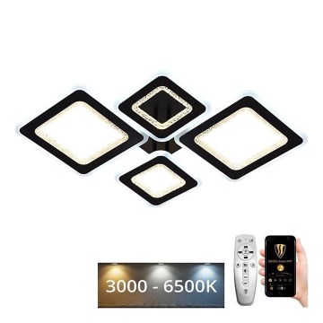 Dimbar LED ytmonterad ljuskrona LED/95W/230V 3000-6500K + fjärrkontroll