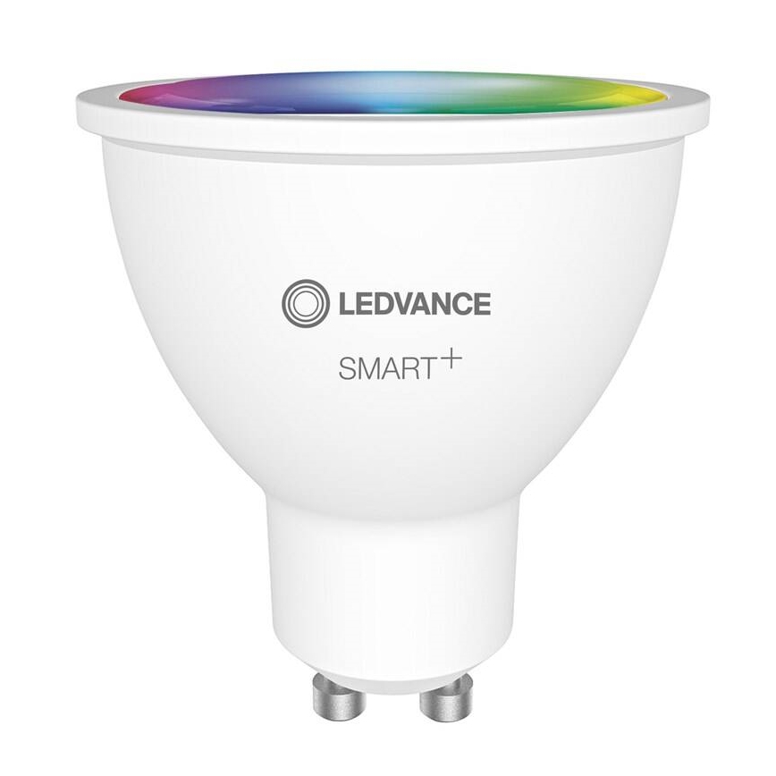 Dimbar RGBW LED-lampa SMART+ GU10/5W/230V 2700K-6500K - Ledvance