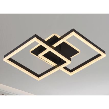 Dimbar taklampa LED/80W/230V 3000-6500K + fjärrkontroll