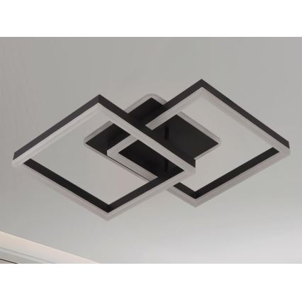 Dimbar taklampa LED/80W/230V 3000-6500K + fjärrkontroll