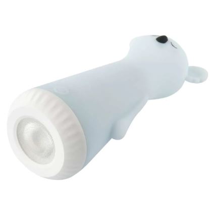 Dimbar uppladdningsbar LED-ficklampa för barn, 3,7 V, 1200 mAh