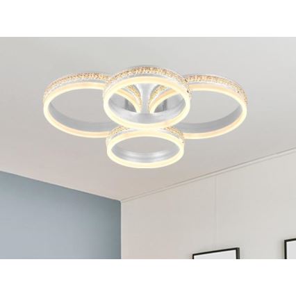 Dimbar ytmonterad LED-taklampa LED/150W/230V 3000-6500K + fjärrkontroll