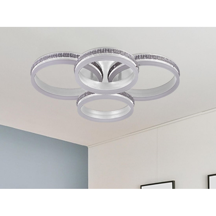 Dimbar ytmonterad LED-taklampa LED/150W/230V 3000-6500K + fjärrkontroll