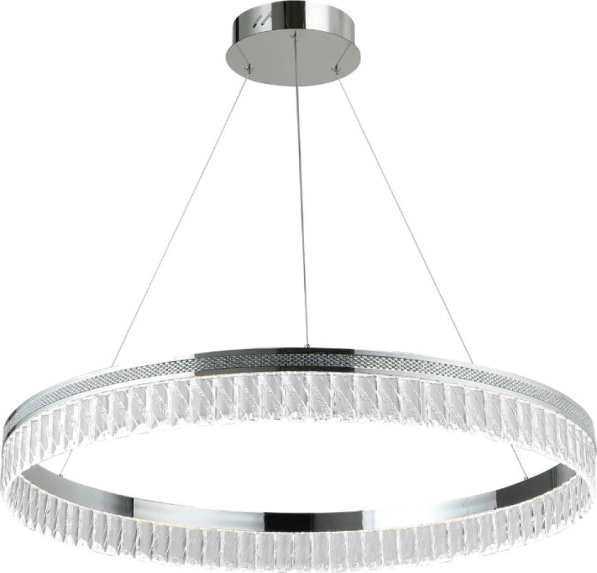 Dimbart LED-kristallkrona på vajer THALIA LED/55W/230V 3000-6000K Ø 80 cm + fjärrkontroll