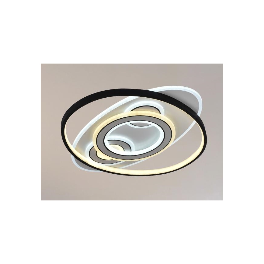 Dimbart LED-takarmatur 105W/230V 3000–6500K + fjärrkontroll
