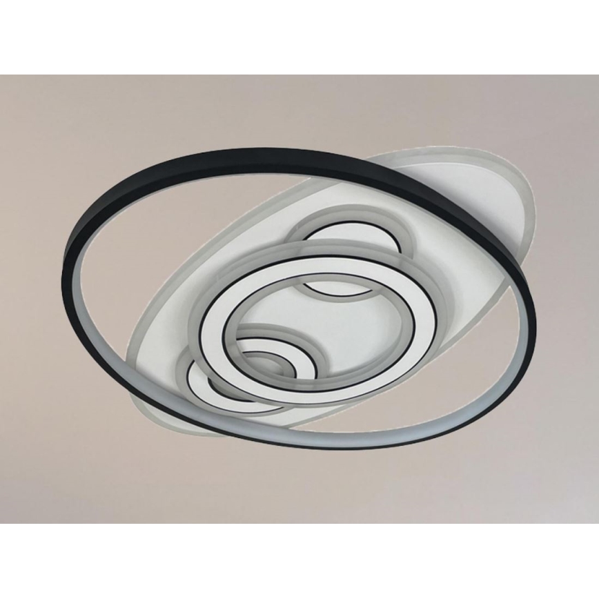 Dimbart LED-takarmatur 105W/230V 3000–6500K + fjärrkontroll