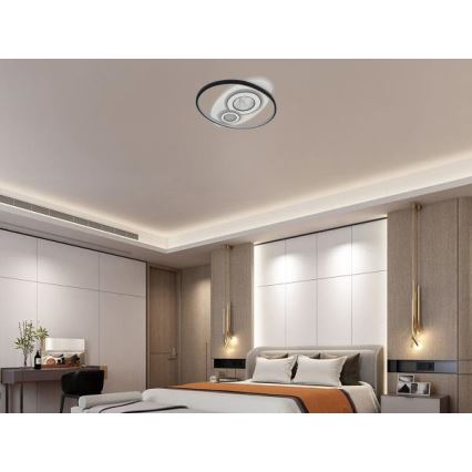 Dimbart LED-takarmatur LED/105W/230V 3000-6500K + fjärrkontroll