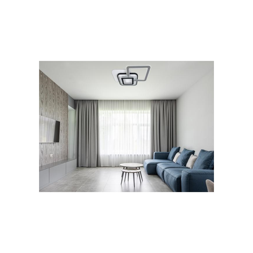 Dimbart LED-takarmatur LED/105W/230V 3000-6500K + fjärrkontroll