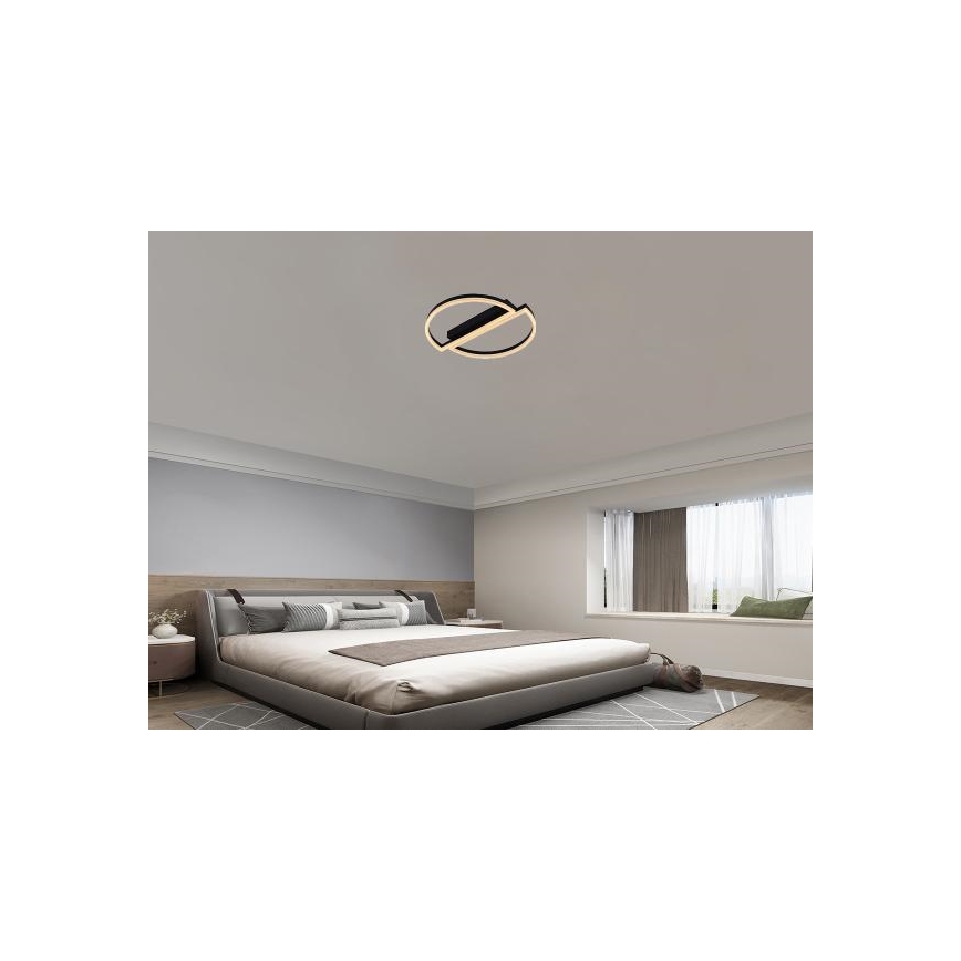 Dimbart LED-takarmatur LED/55W/230V 3000-6500K + fjärrkontroll