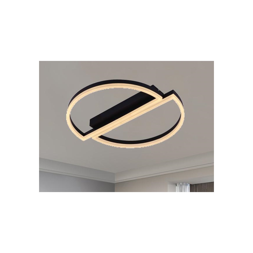 Dimbart LED-takarmatur LED/55W/230V 3000-6500K + fjärrkontroll