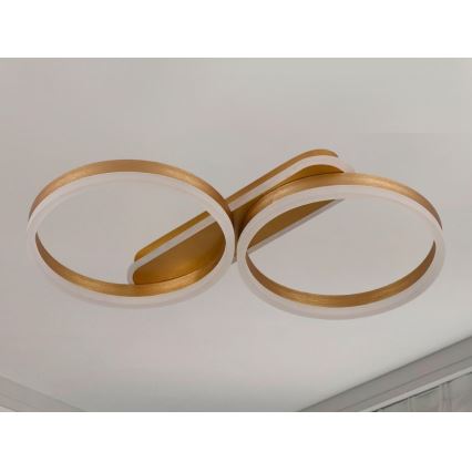 Dimbart LED-takarmatur LED/60W/230V 3000-6500K + fjärrkontroll