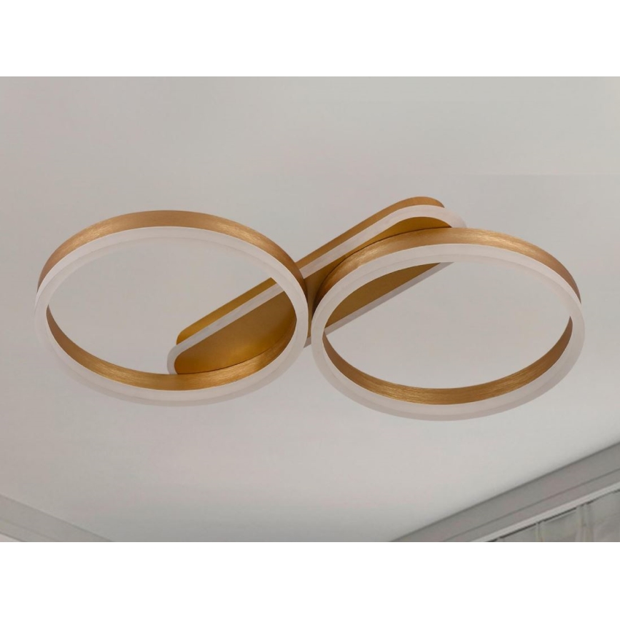 Dimbart LED-takarmatur LED/60W/230V 3000-6500K + fjärrkontroll