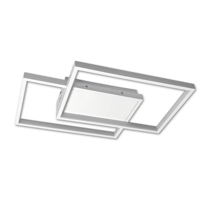 Dimbart LED‑takarmatur 45 W/230 V 3000–6500 K vit + fjärrkontroll