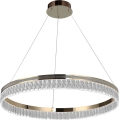 Dimbbar LED-kristallkrona på vajer THALIA LED/55W/230V 3000–6000K Ø 80 cm + fjärrkontroll