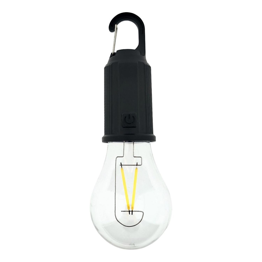 Dimbbar LED-lampa för utomhusbruk, hängande och uppladdningsbar, LED/3W/5V, 400 mAh, IP44