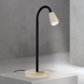 Dimmbar flexibel bordslampa DOTTY 1xGU10/10W/230V beige/svart