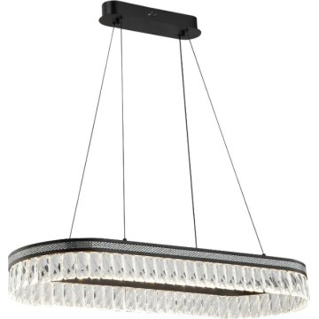 Dimmbar LED-kristallkrona på vajer THALIA LED/50W/230V 3000-6000K + fjärrkontroll