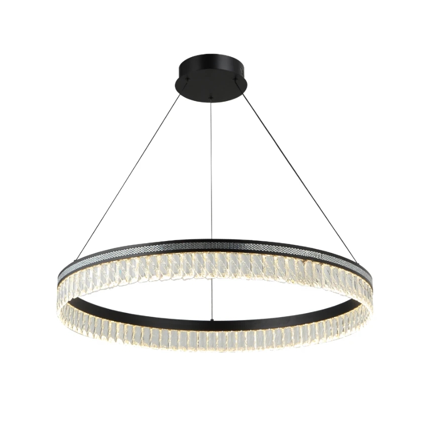 LED-dimbar kristallkrona på vajer THALIA LED/55W/230V 3000-6000K diam. 80 cm + fjärrkontroll