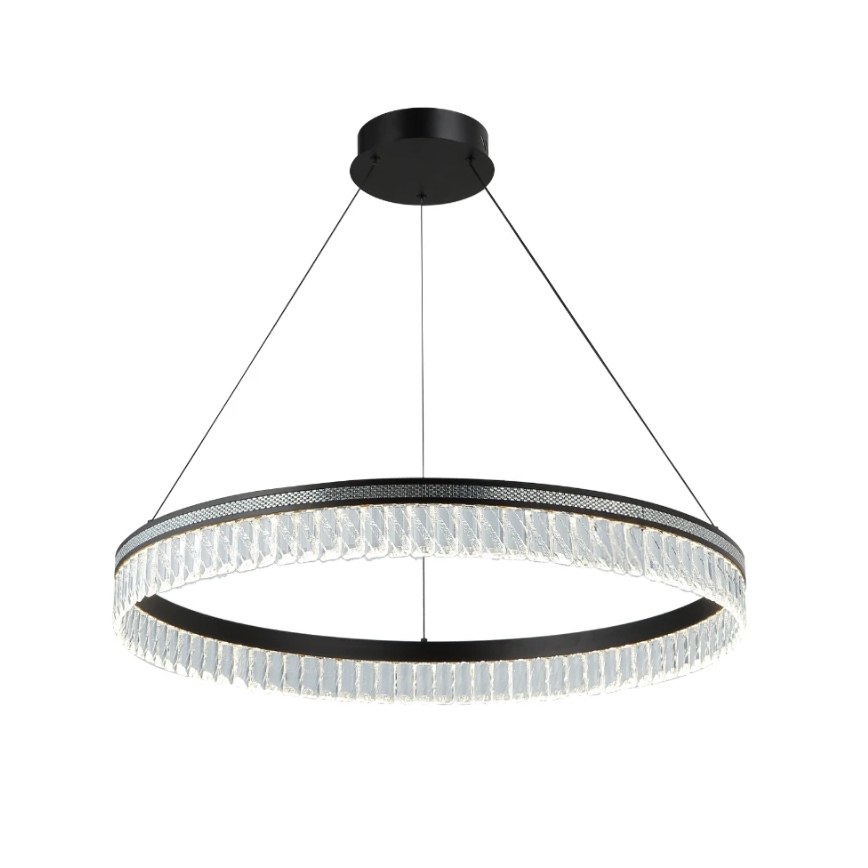 LED-dimbar kristallkrona på vajer THALIA LED/55W/230V 3000-6000K diam. 80 cm + fjärrkontroll