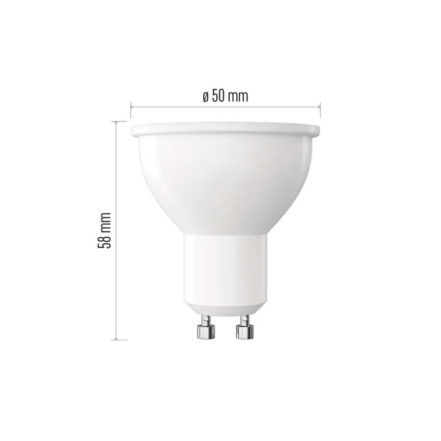 Dimmbar LED-lampa MR16 GU10/7W/230V 3000K