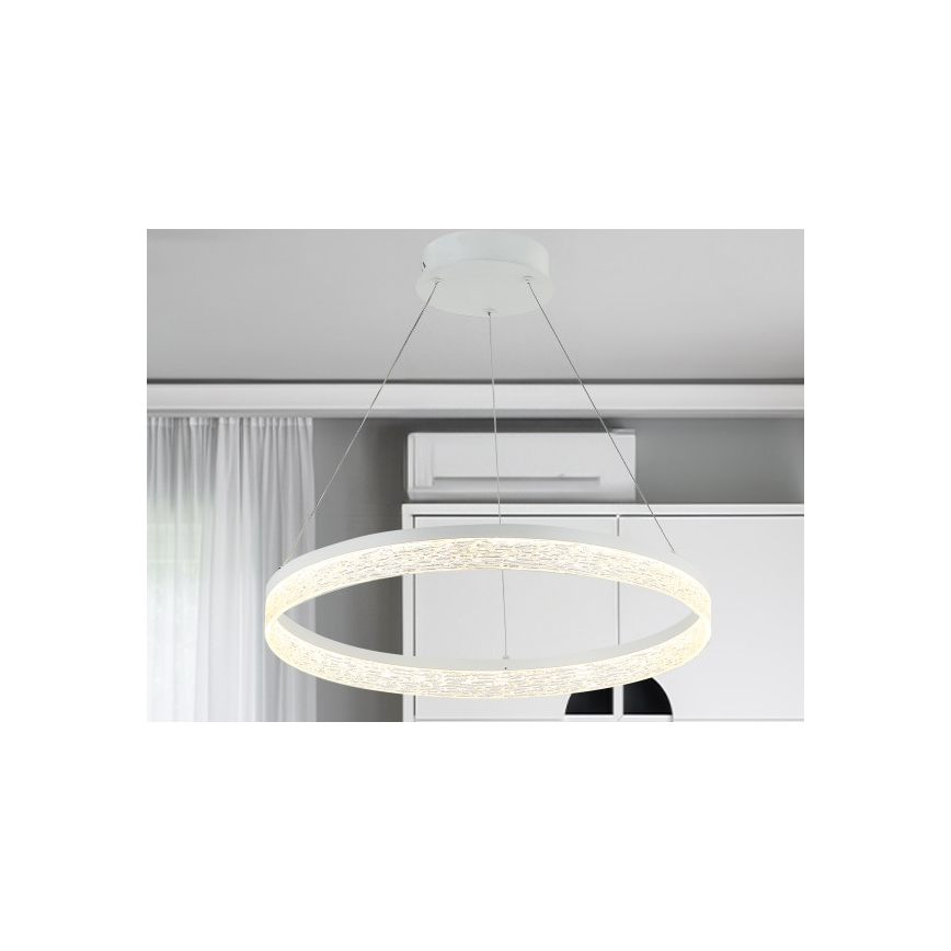 Dimbart LED-pendellampa ALIANZ LED/60W/230V 3000-6000K Ø 80 cm + fjärrkontroll