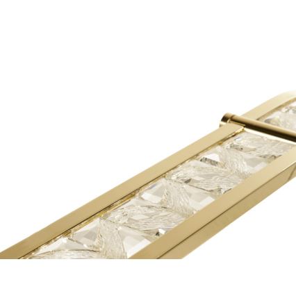 Dimbar LED-kristallkrona på vajer ENRIQUE LED/20W//230V 3000-6000K + fjärrkontroll