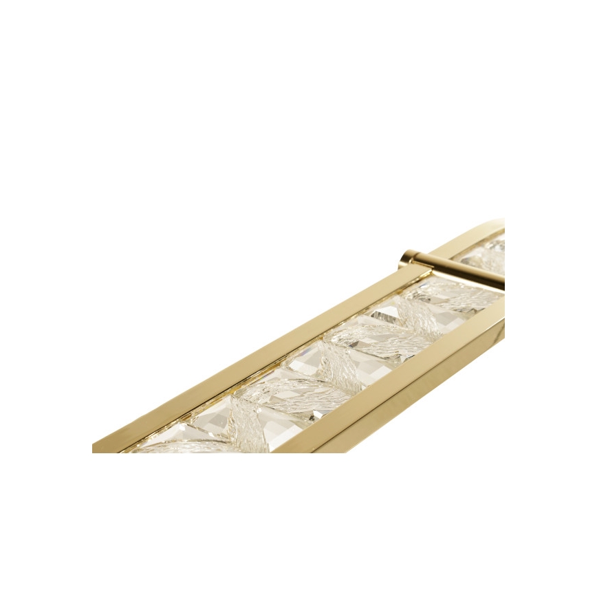 Dimbar LED-kristallkrona på vajer ENRIQUE LED/20W//230V 3000-6000K + fjärrkontroll