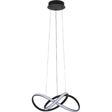 Dimmbar LED-pendellampa på vajer LED/65W/230V 3000-6500K Ø49 cm + fjärrkontroll
