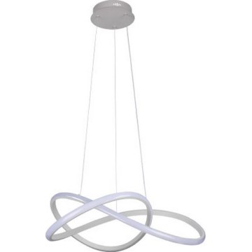 Dimmbar LED-pendellampa på vajer LED/85W/230V 3000-6500K Ø 60 cm + fjärrkontroll