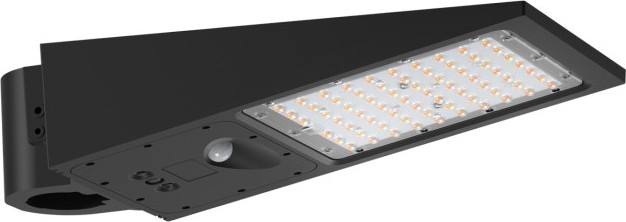 Dimmbar solcellsdriven gatulampa med sensor STREET LED/30W/9,6V 3000/4000K 6000 mAh IP65 + fjärrkontroll