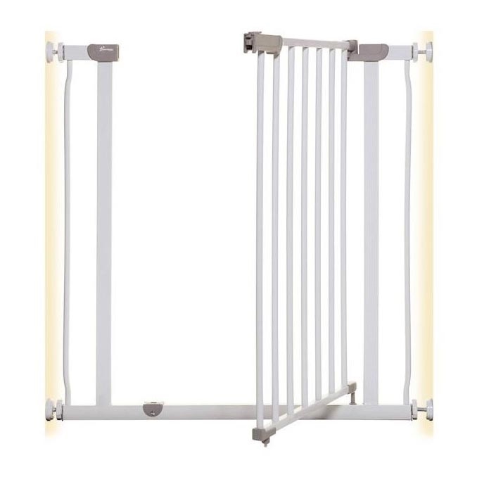 Dreambaby - Säkerhetsgrind AVA 75-81 cm vit