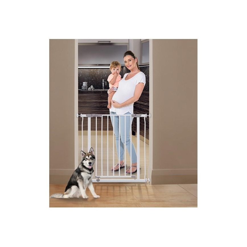 Dreambaby - Säkerhetsgrind AVA 75-81 cm vit
