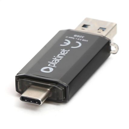 Dual USB-minne 3.0 + USB-C 32GB