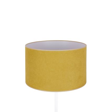 Duolla - Bordslampa BRISTOL 1xE14/15W/230V diameter 17,5 cm gul/vit