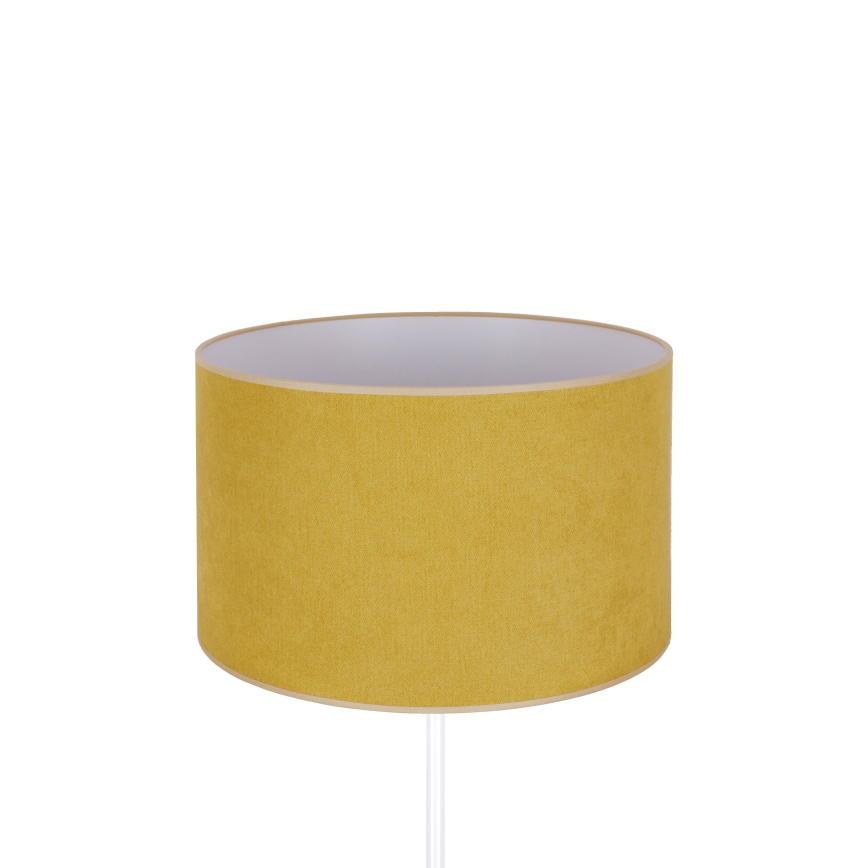 Duolla - Bordslampa BRISTOL 1xE14/15W/230V diameter 17,5 cm gul/vit
