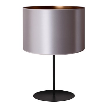 Duolla - Bordslampa CANNES 1xE14/15W/230V diameter 20 cm silver/koppar/svart