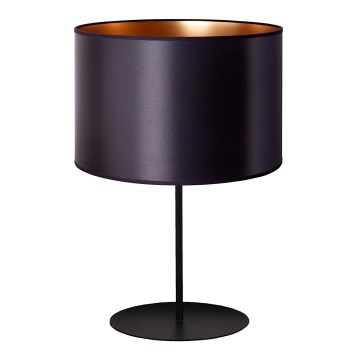 Duolla - Bordslampa CANNES 1xE14/15W/230V diameter 20 cm svart/koppar