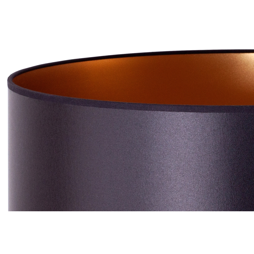 Duolla - Bordslampa CANNES 1xE14/15W/230V diameter 20 cm svart/koppar
