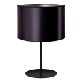 Duolla - Bordslampa CANNES 1xE14/15W/230V diameter 20 cm svart/silver