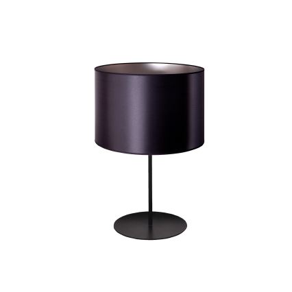 Duolla - Bordslampa CANNES 1xE14/15W/230V diameter 20 cm svart/silver
