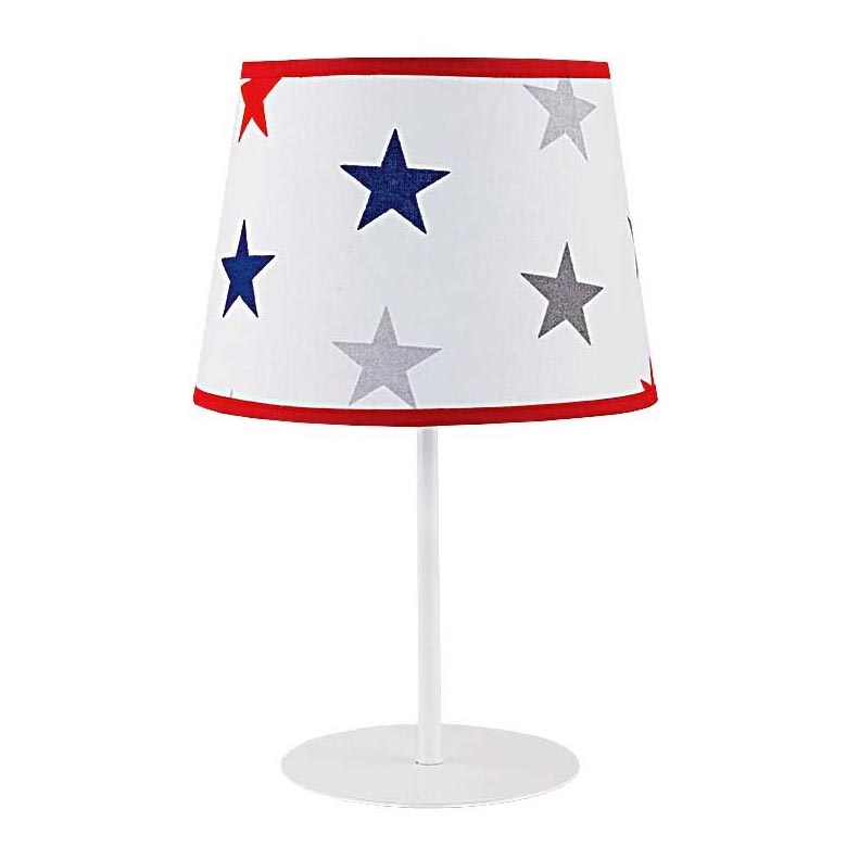 Duolla - Bordslampa för barn STARS 1xE14/40W/230V diameter 20 cm