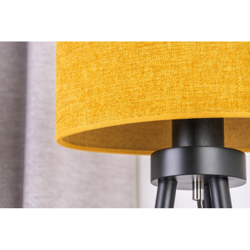 Duolla - Bordslampa OVAL 1xE27/15W/230V diameter 30 cm brun