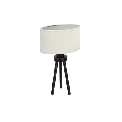 Duolla - Bordslampa OVAL 1xE27/15W/230V diameter 30 cm grå