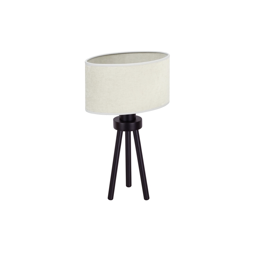 Duolla - Bordslampa OVAL 1xE27/15W/230V diameter 30 cm grå